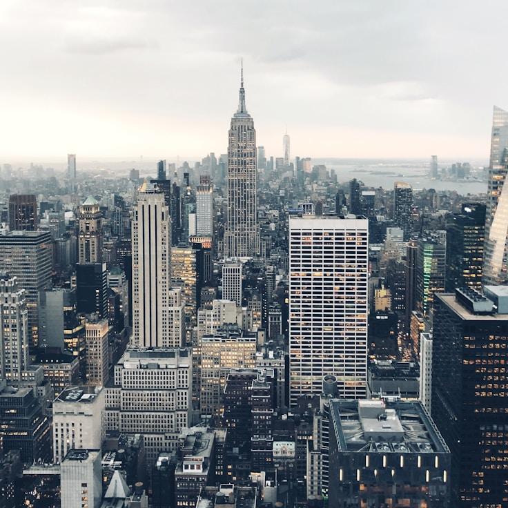 City skyline in Paris, France